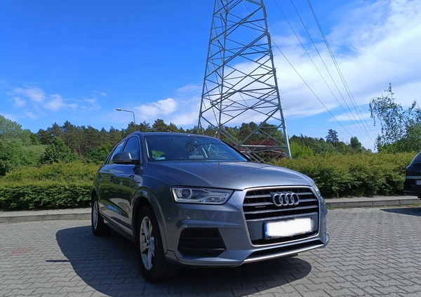 Audi Q3 cena 66000 przebieg: 89000, rok produkcji 2017 z Poznań małe 137